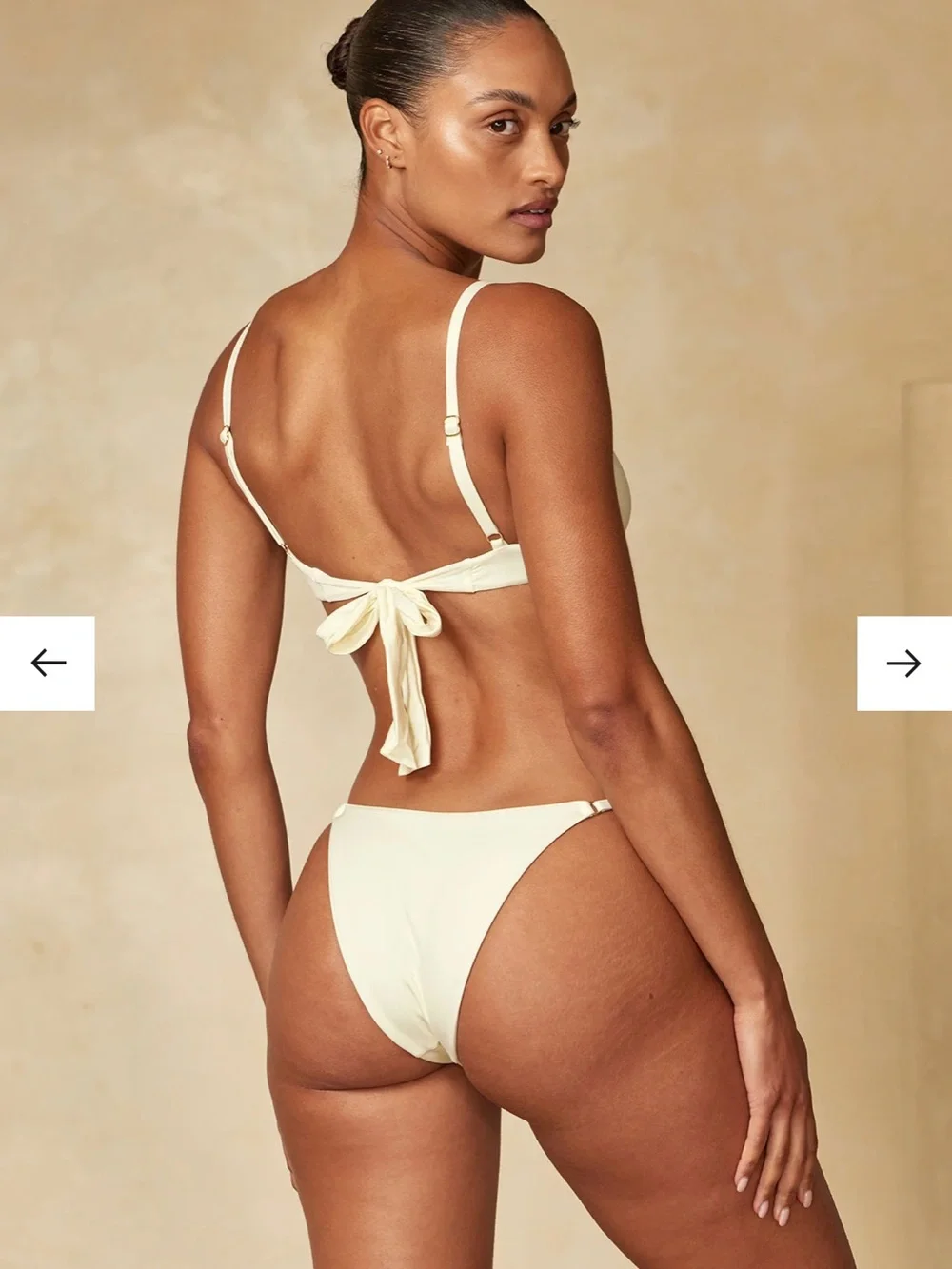 Monday Swimwear Capri Bottom Ivory